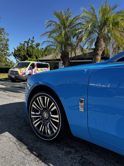 Polished Quality Auto Spa mobile detailing a Rolls-Royce in La Mirada, CA